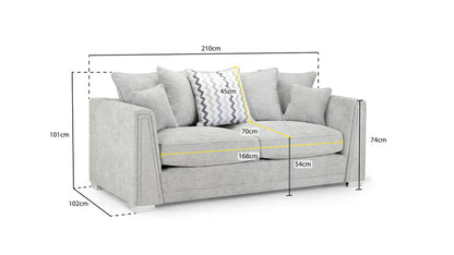 Cony 3 Seater Sofa