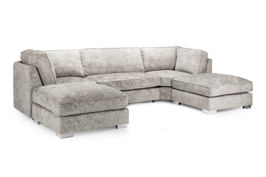 Bishop Fullback Truffle U Shape Corner Sofa