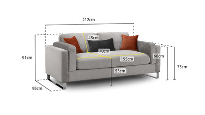 Kingston 3 Seater Sofa