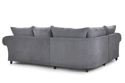 Windsor Fullback Grey Left Hand Corner Sofa