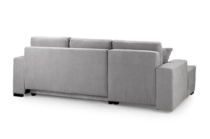 Cimiano Grey Left Hand Corner Sofabed