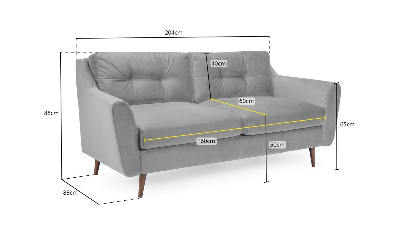 Halston 3 Seater Sofa