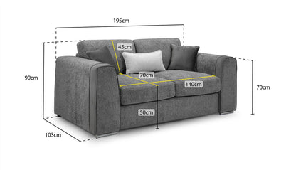 Naples 2 Seater Sofa