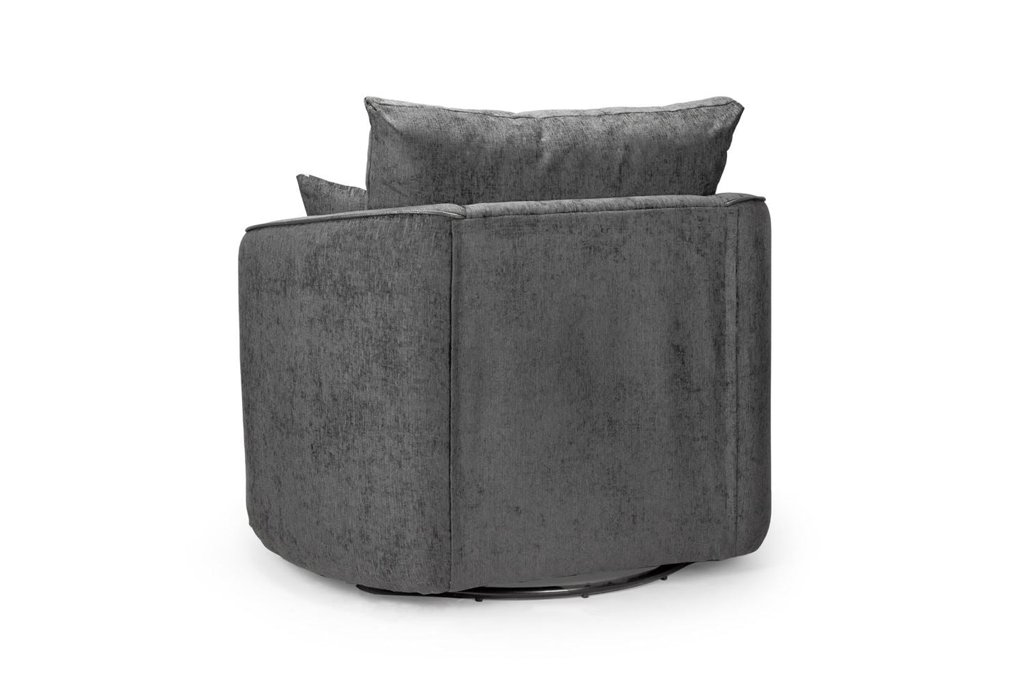 Shannon Black/Grey Swivel Chair