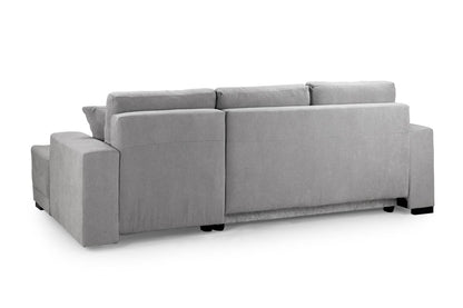 Cimiano Grey Right Hand Corner Sofabed