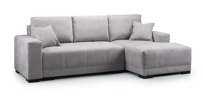 Cimiano Grey Right Hand Corner Sofabed