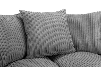 Harley Grey Left Hand Corner Sofa