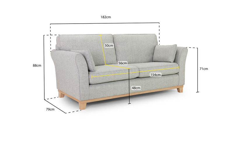 Delta 3 Seater Sofa