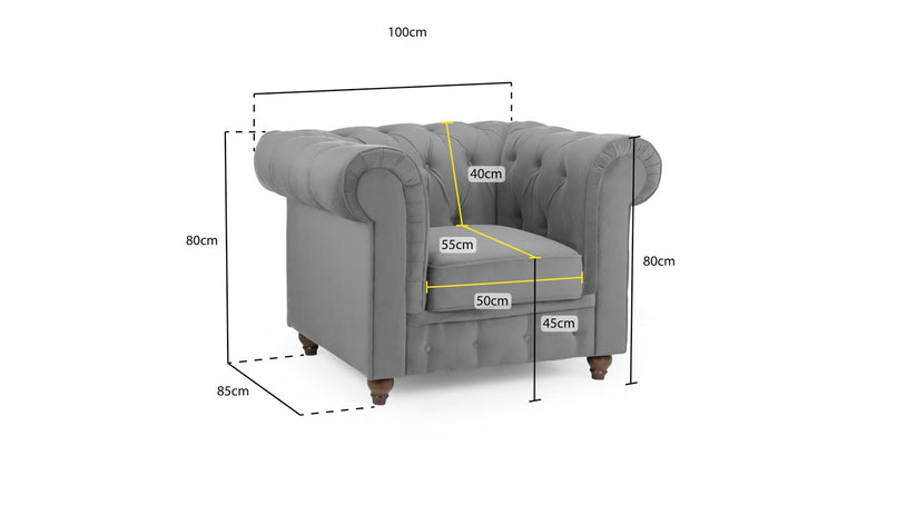 Kensington 1 Seater Sofa