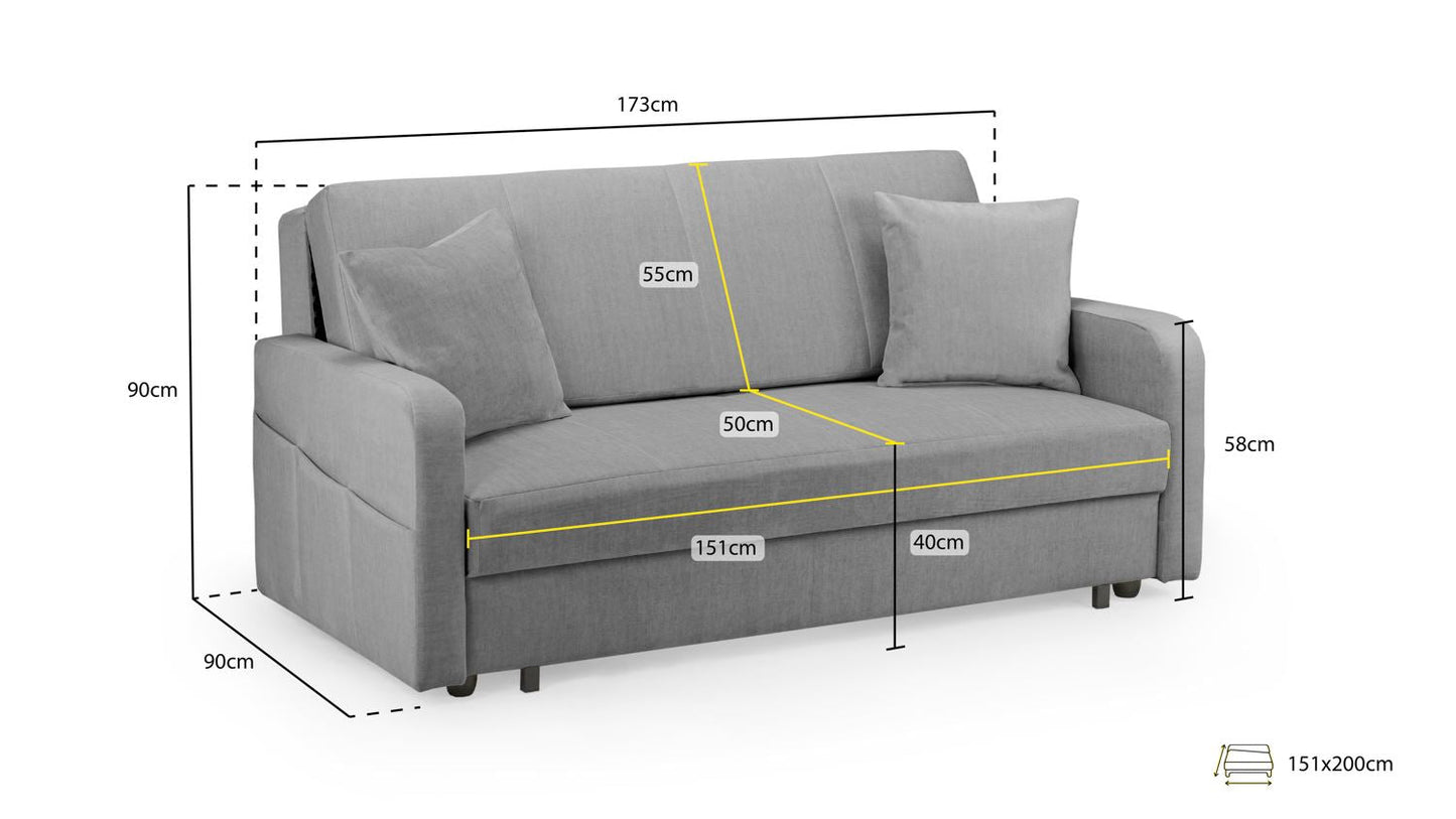 Penelope 3 Seater Sofabed