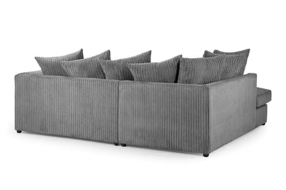 Harley Grey Left Hand Corner Sofa