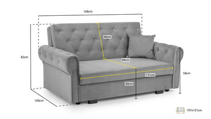 Rosalind 2 Seater Sofabed