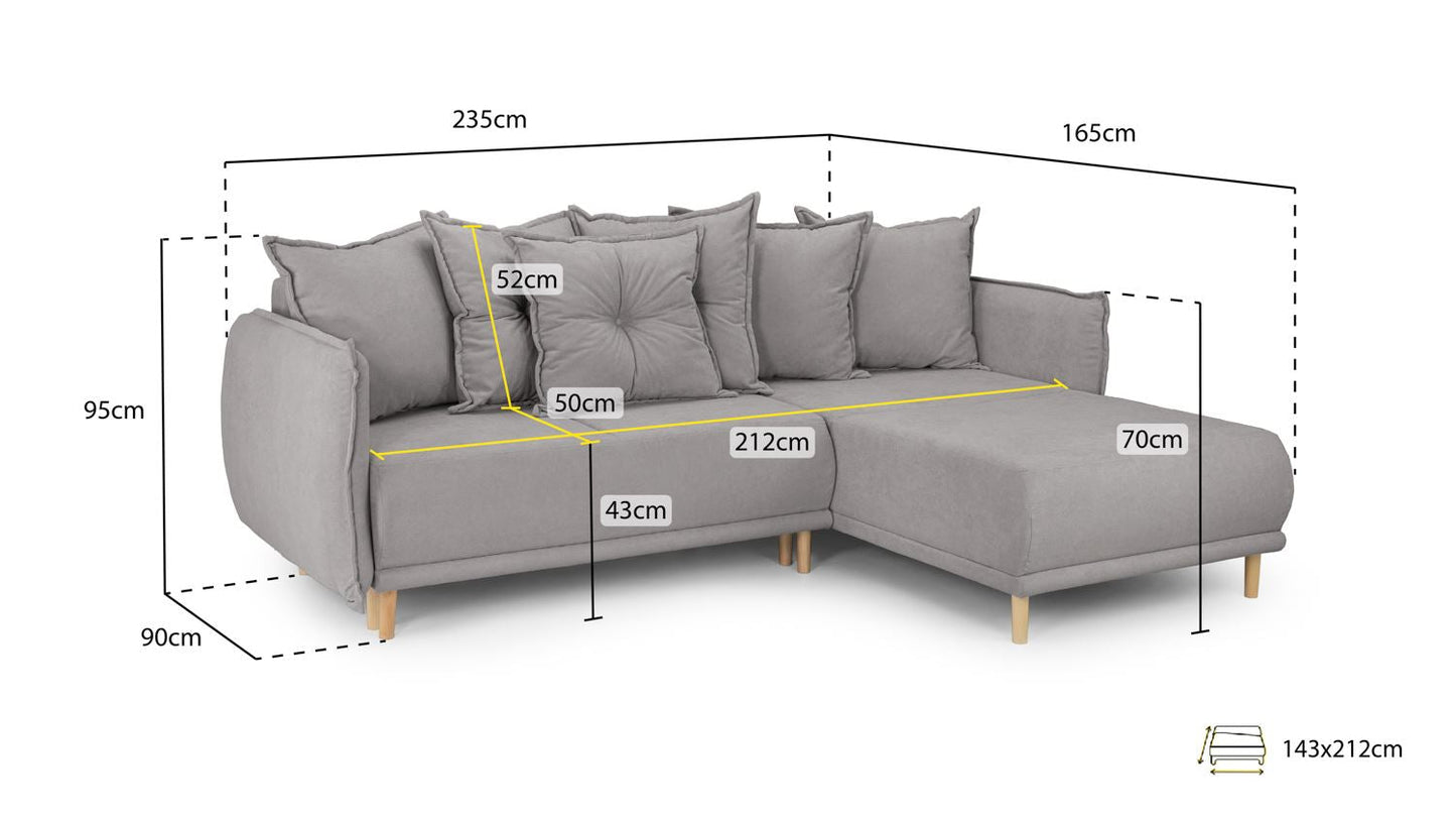 Gale Universal Corner Sofabed