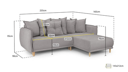 Gale Universal Corner Sofabed