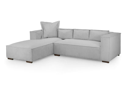 Chloe Grey Left Hand Corner Sofa