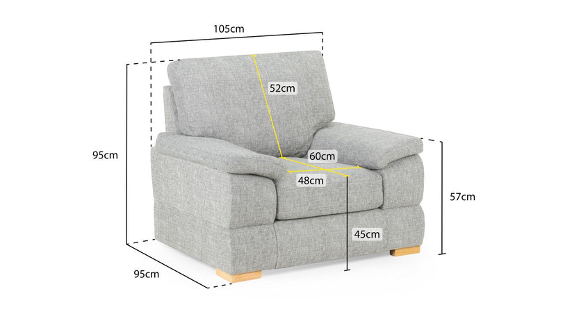 Bento 1 Seater Sofa