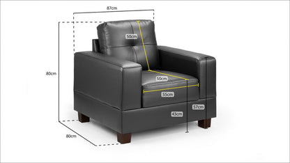 Jerry 1 Seater Sofa