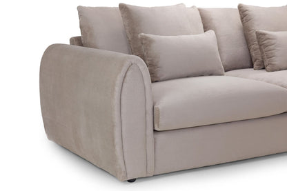 Mirabel Mocha Left Hand Corner Sofa