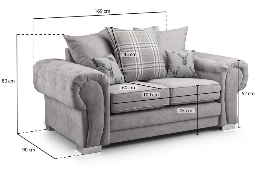 Verona Scatterback 2 Seater Sofa