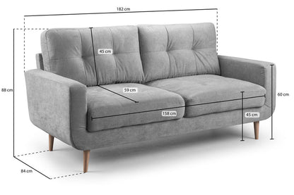 Aurora 3 Seater Sofa