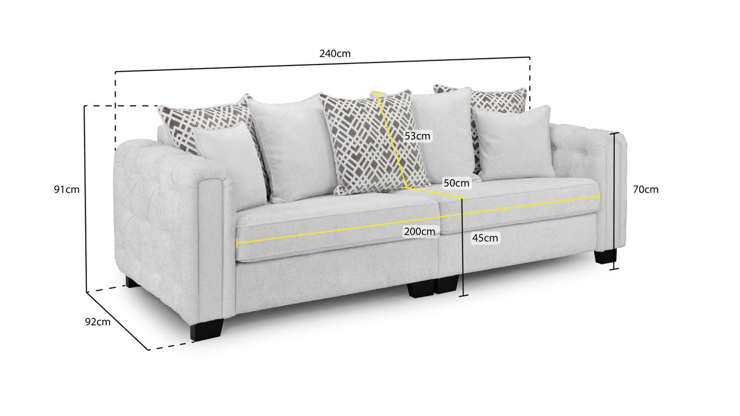 Grazia 4 Seater Sofa