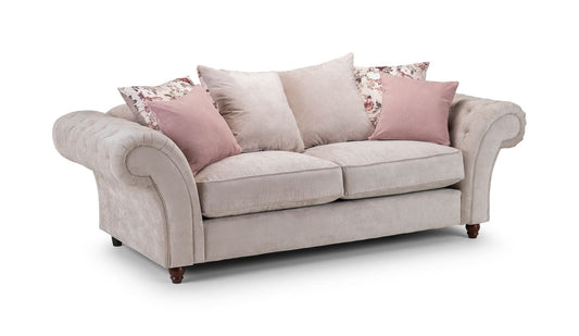 Roma Chesterfield 3 Seater Sofa