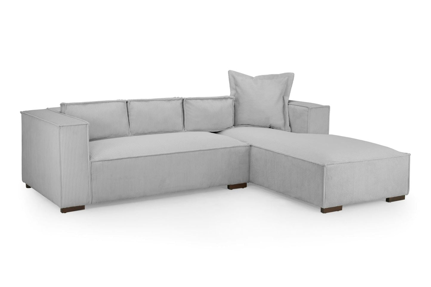 Chloe Grey Right Hand Corner Sofa