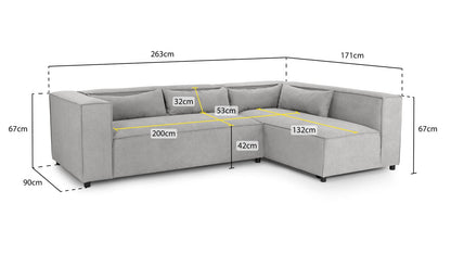 Becca Universal Corner Sofa