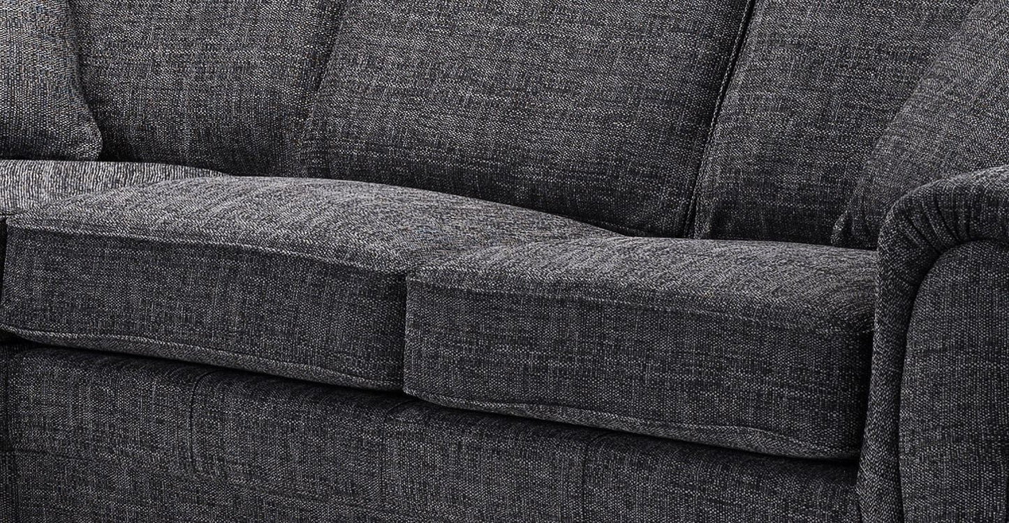 Wilcot Grey Large Corner Sofabed