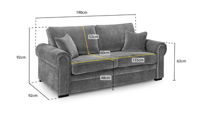 Willow 3 Seater Sofa