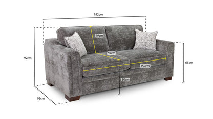 Astrid 3 Seater Sofa