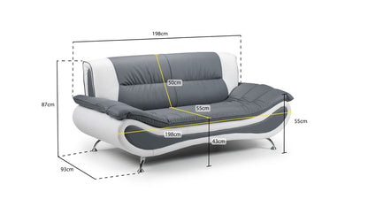 Napoli 3 Seater Sofa