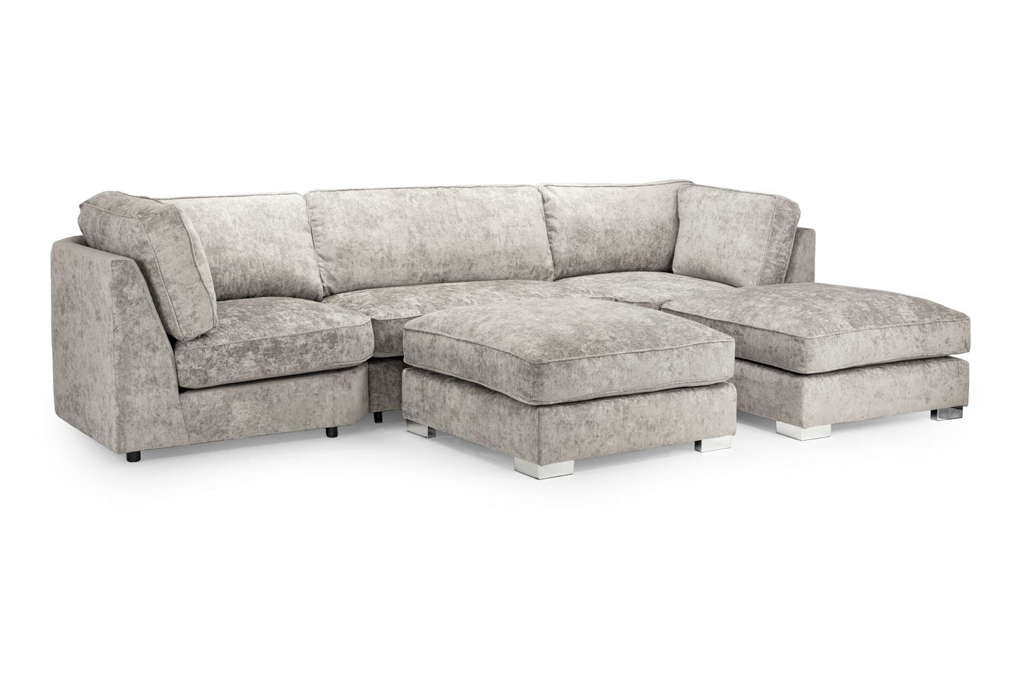 Bishop Fullback Truffle U Shape Corner Sofa