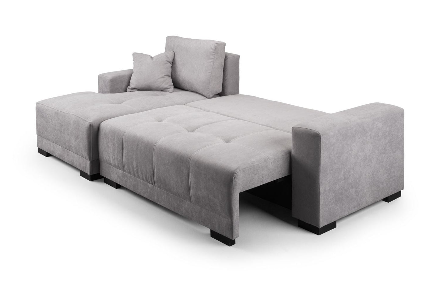 Cimiano Grey Left Hand Corner Sofabed