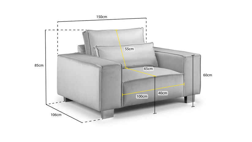 Sloane 1 Seater Sofa