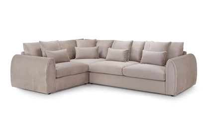 Mirabel Mocha Left Hand Corner Sofa