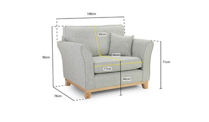 Delta 1 Seater Sofa