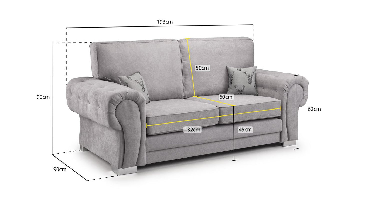 Verona Fullback 3 Seater Sofa